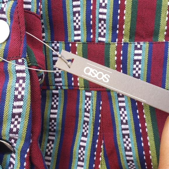 NWT Asos Collection Striped Jumper Shorts - Picture 2 of 6